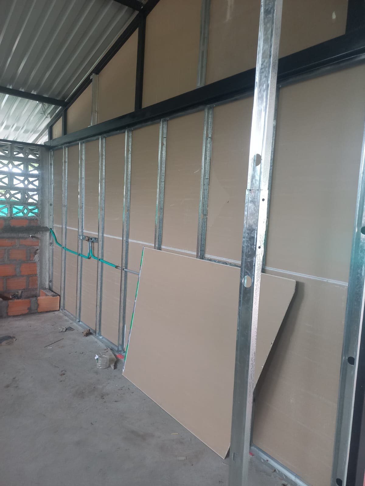 Drywall y pintura premium